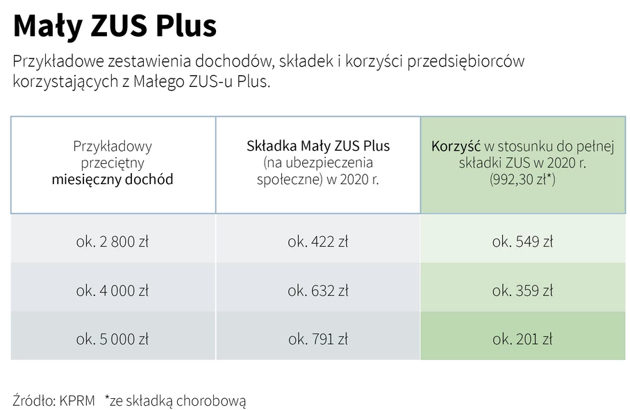 mały zus plus